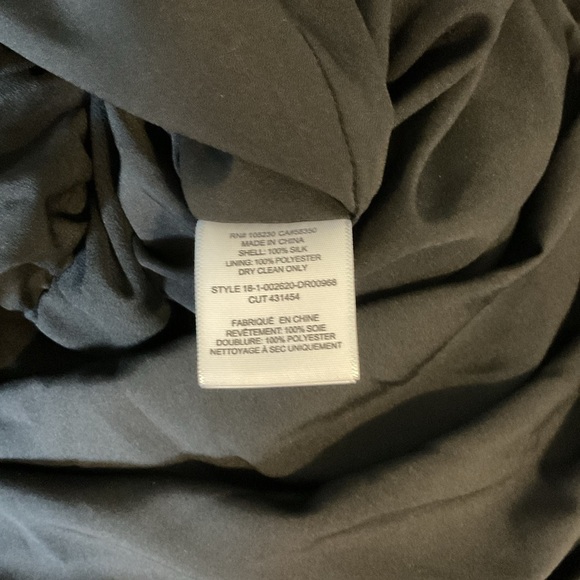 Joie Hafsa One Shoulder Silk Floral Dress Size Small Black Red Pink - Picture 8 of 9